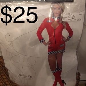Sexy race car driver Halloween costume 🎉